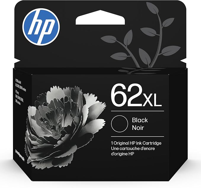 HP 62XL Black High-Yield Ink Cartridges | Works by Unknown