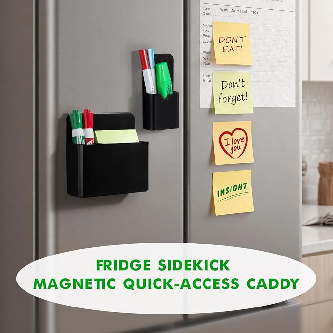 3 Pcs Magnetic Marker Holder for Whiteboard, Plastic Magnet Dry Erase Marker - Image 5