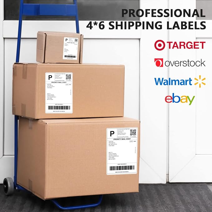 4x6 Direct Thermal Labels with 220 Labels/Roll - Image 5