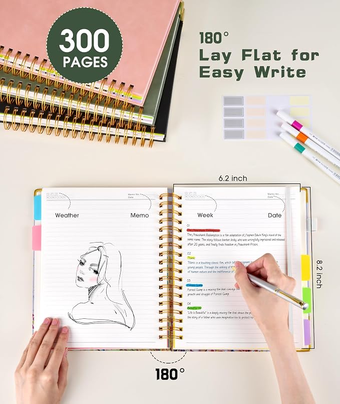 Hardcover Spiral Notebook journal - Image 6