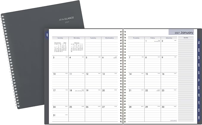 AT-A-GLANCE 2027 Appointment Book Planner, Weekly & Monthly, 8.5" x 11" - Image 11