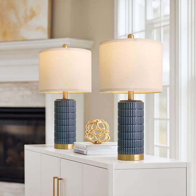 PoKat 21.5'' Bedside Table Lamps Set of 2 - Image 6