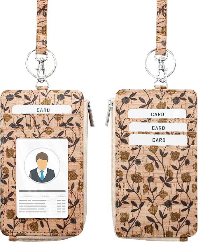 Badge Holder with Zipper - Image 2