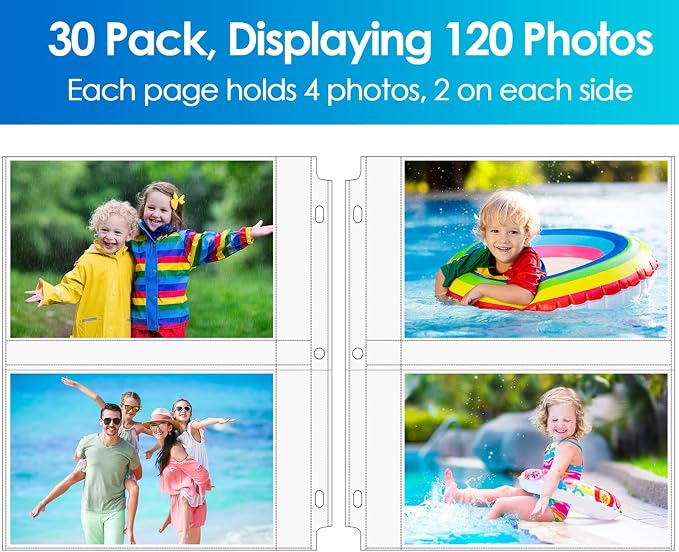 MaxGear 30 Pack 5x7 Photo Sleeves - Image 8