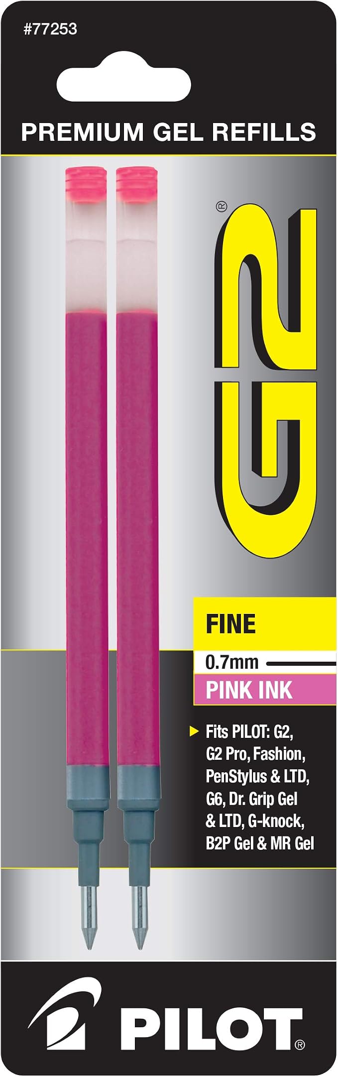 Pilot, G2 Gel Ink Refills, Fine Point 0.7 mm by PilotCorporationofAmerica