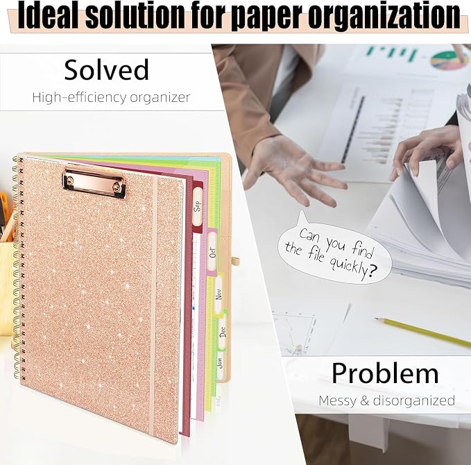 Foldable Spiral Clipboard Folio - Image 6