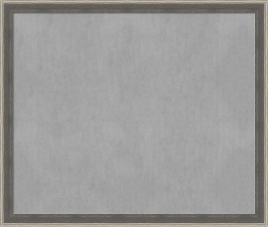 Amanti Art Grey Framed Magnetic Board 45x53 Oversize Vision Board by AmantiArt