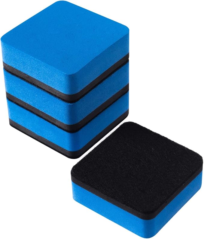 Favourde 48 Pack Magnetic Whiteboard Dry Erase Erasers Chalkboard Cleansers - Image 5