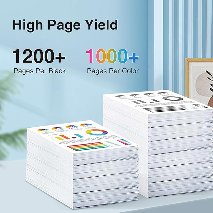 910XL Ink Cartridges Replacement for HP 910XL Ink Cartridges Combo Pack for HP OfficeJet Pro 8025e 8015e 8028e 8035e 8020 8015 8028 8025 8035 Printers-DeskLoop Office