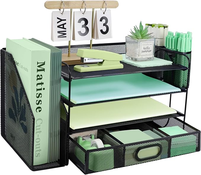4 Tier Desk File Organiser by IOUGDSEC