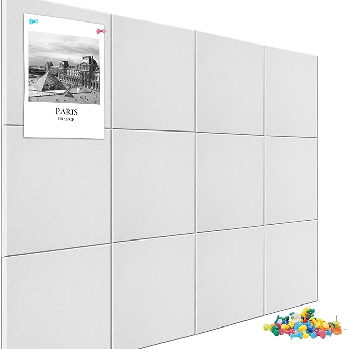 Large Cork Board Alternative 48" X 36" Bulletin Board by Hrrtyueg