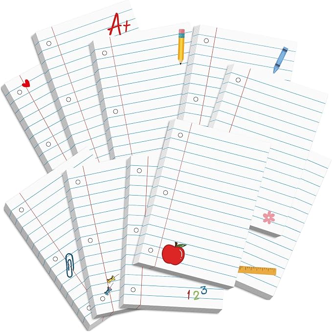 Spiareal 100 Pcs Blank Note Cards Blank Decorative Notecards Index Cards Bulk by Spiareal
