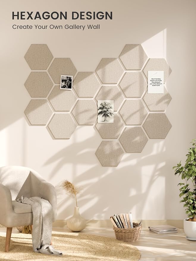 Fluxynara Hexagon Cork Board Alternative - Image 6