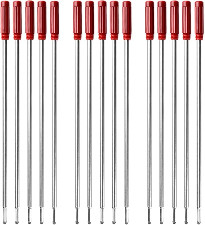 0.7 mm Ballpoint Ink Twist Pen Refills, Stationery Compatible - Image 7