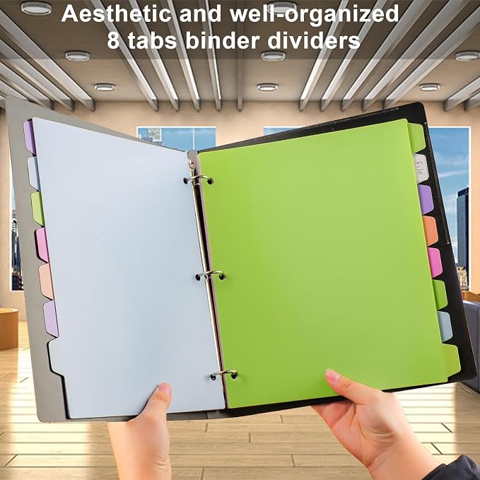 habgp 16Pcs/2 Set Binder Dividers - Image 5