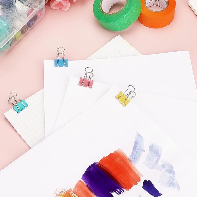 ZZTX Binder Clips Paper Clamps Clips - Image 7