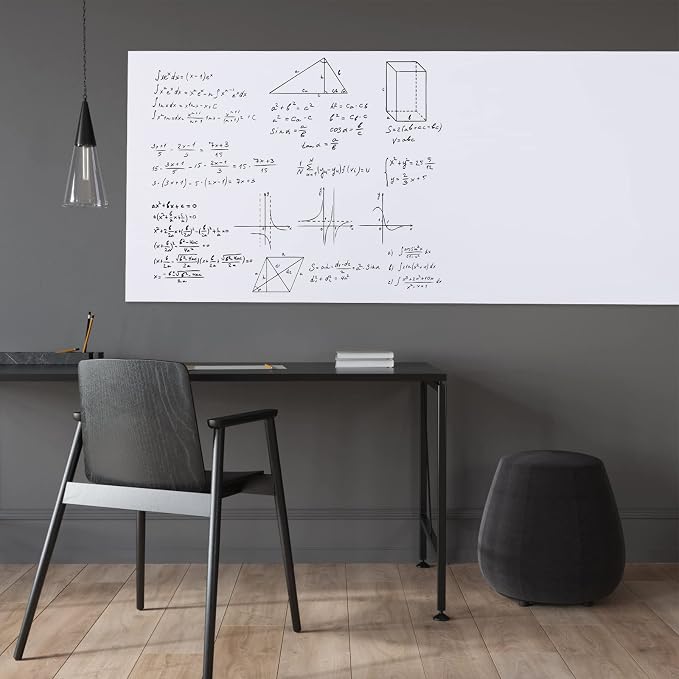 HAMIGAR Whiteboard Sticker for Wall 18" x 79" Dry Erase Board Wallpaper Peel - Image 6