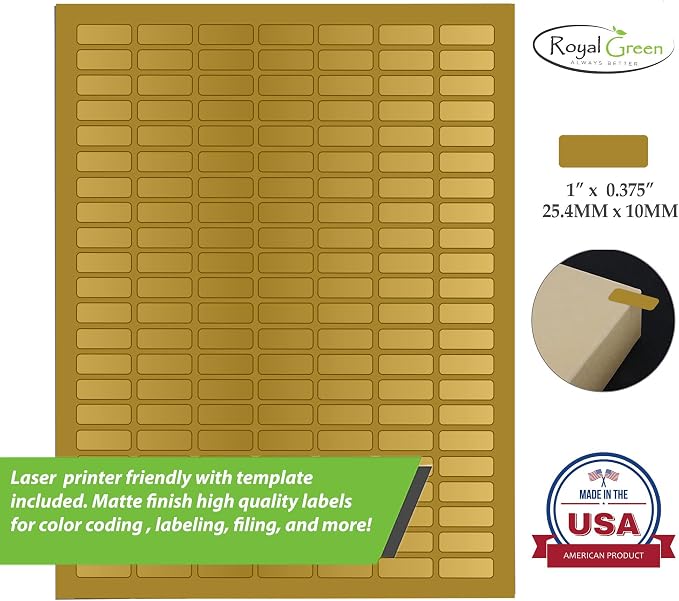 Metallic Labels Printable Sticker Paper Sheets - Image 5