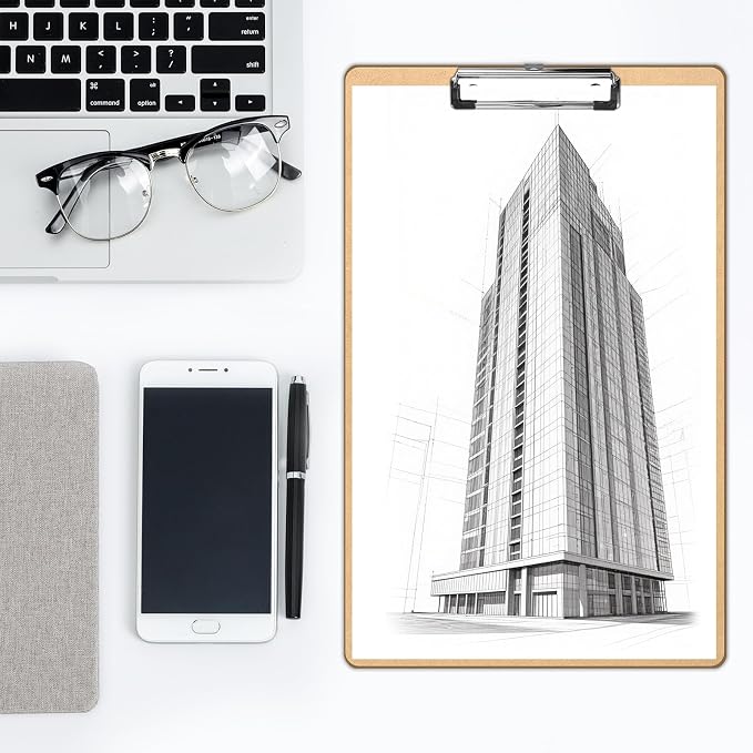 6 PCS Extra Large 11x17 Clipboard, Wood Cleats - Image 5