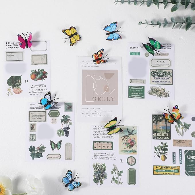 40 Pcs Decorative Butterfly Push Pins - Image 2