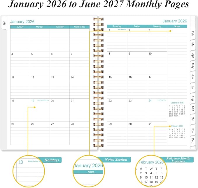 2026-2027 Monthly Planner - Image 4