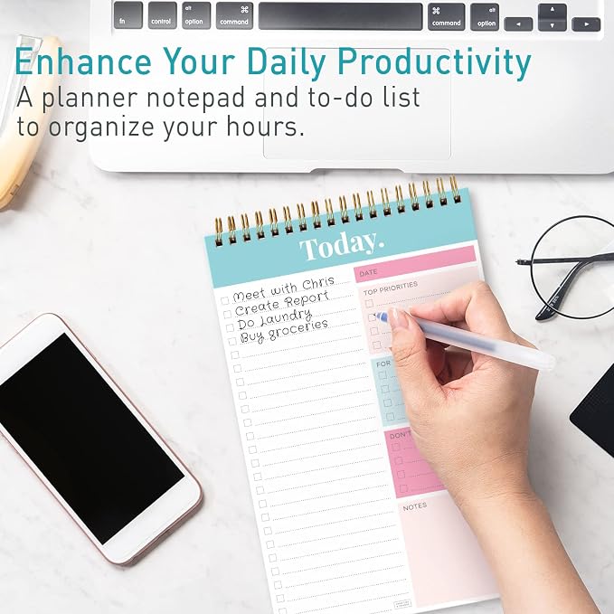 S&O Daily Planner Notepad for Productivity - Image 2