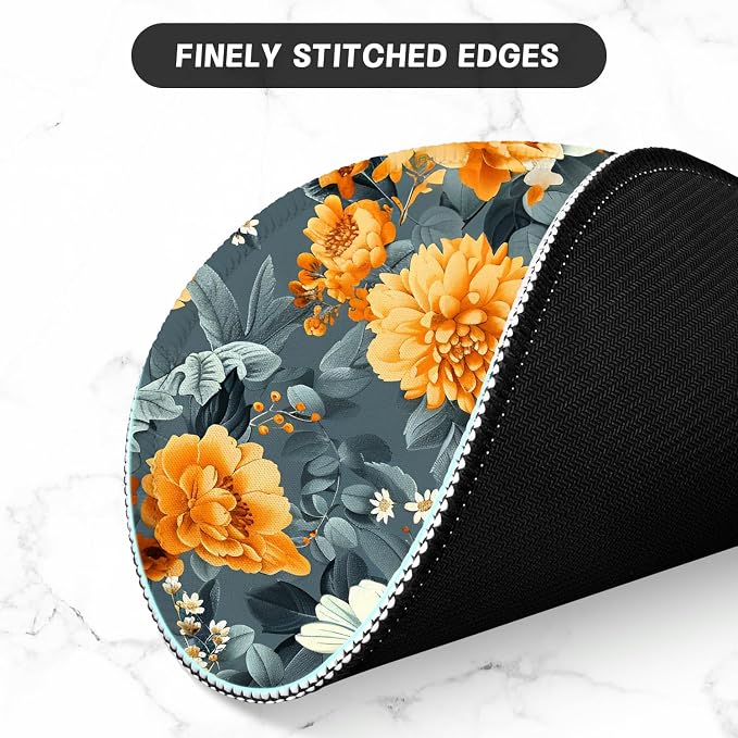 ITNRSIIET Round Mouse Pad with Stitched Edge Premium-Textured Waterproof - Image 4