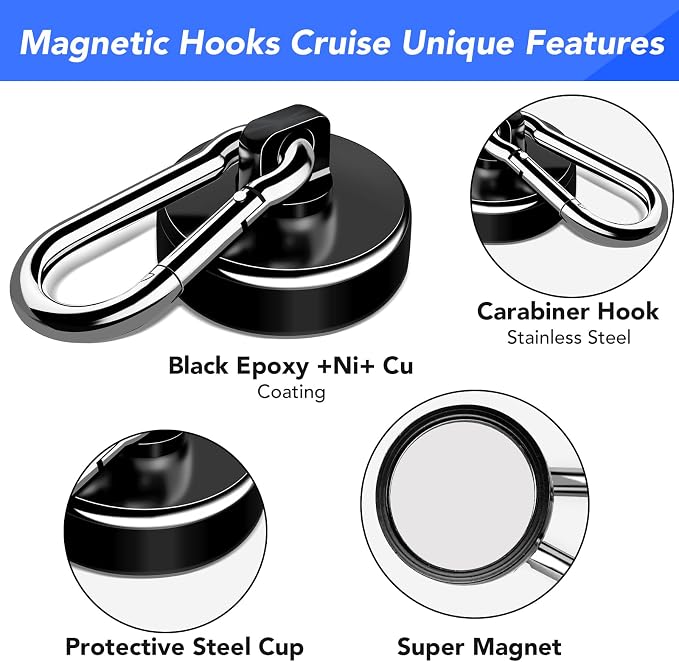 LOVIMAG Magnetic Hooks Carabiner - Image 4