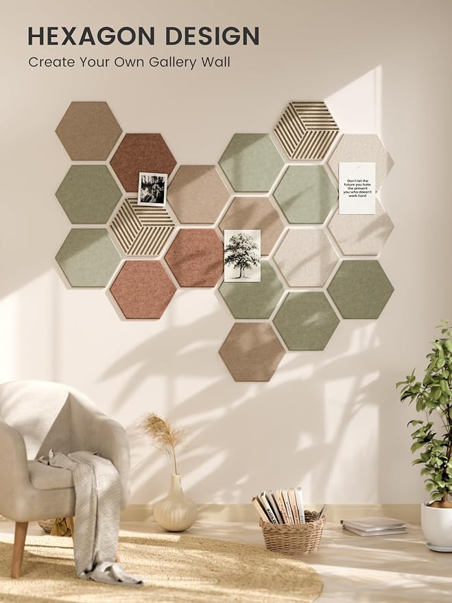 Fluxynara Hexagon Cork Board Alternative - Image 6