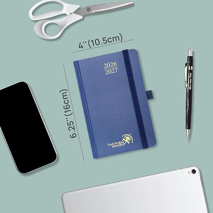 POPRUN 2026-2027 Academic Small Weekly Planner, July 2026 to June 2027 - Image 2