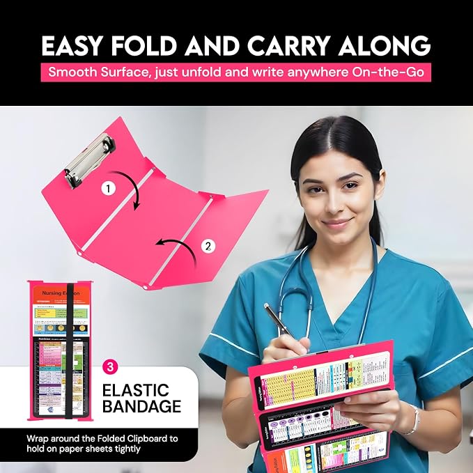 Nursing Clipboard Foldable - Image 4