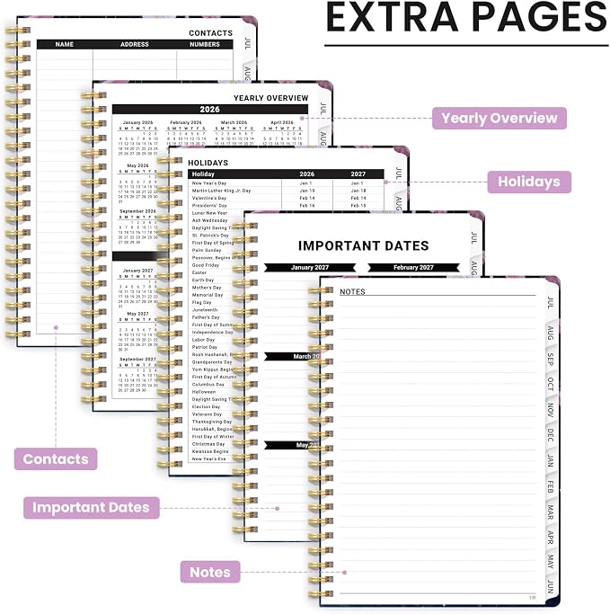 Planner 2026-2027, Monthly and Weekly Academic Planner July 2026 - Image 5