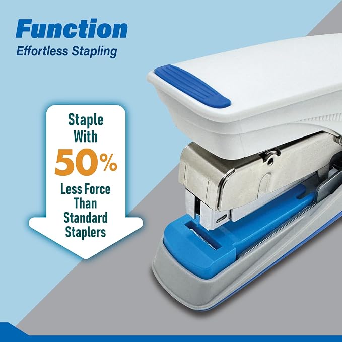 Easy-Flat Stapler Effortlessly Staple 20-25 Sheets - Image 4