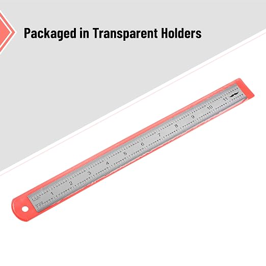 Mr. Pen- Machinist Ruler, 12 Inch, Stainless Steel Imperial | Precision - Image 4