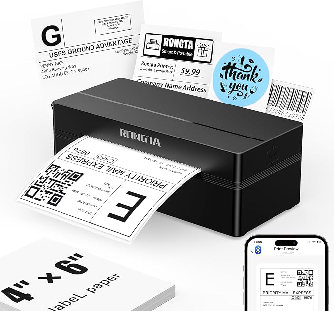 Rongta Shipping Thermal Label Printer by RONGTA