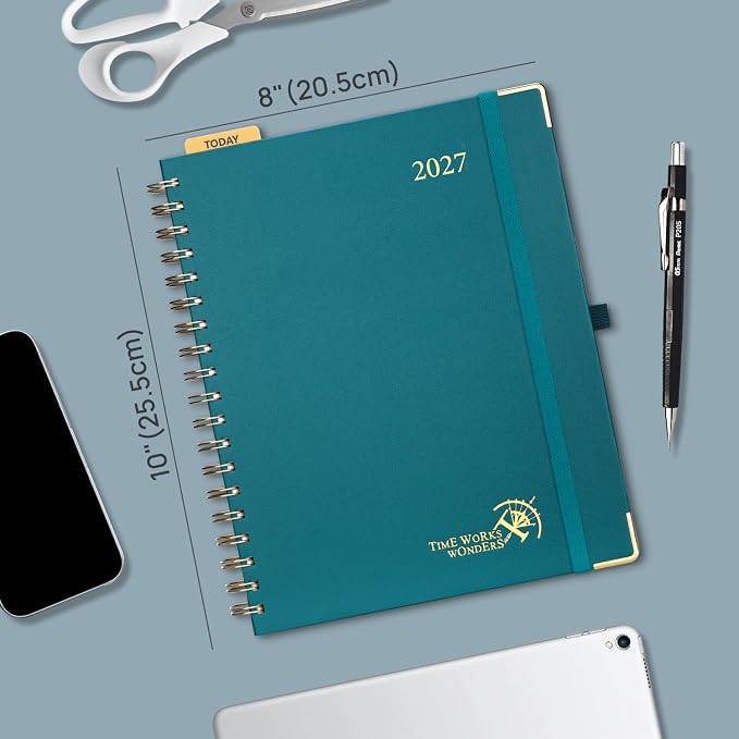 POPRUN 2027 Planner Daily Weekly and Monthly Calendar - Image 2