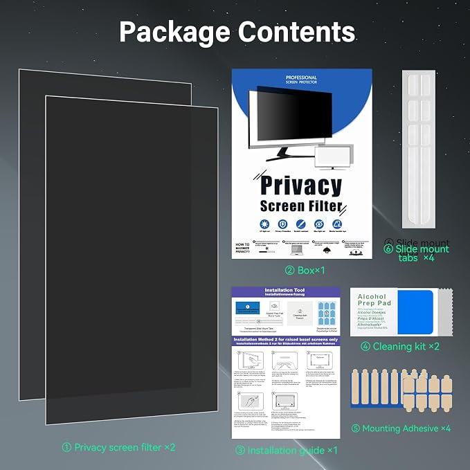 24 Inch Computer Privacy Screen - Image 8