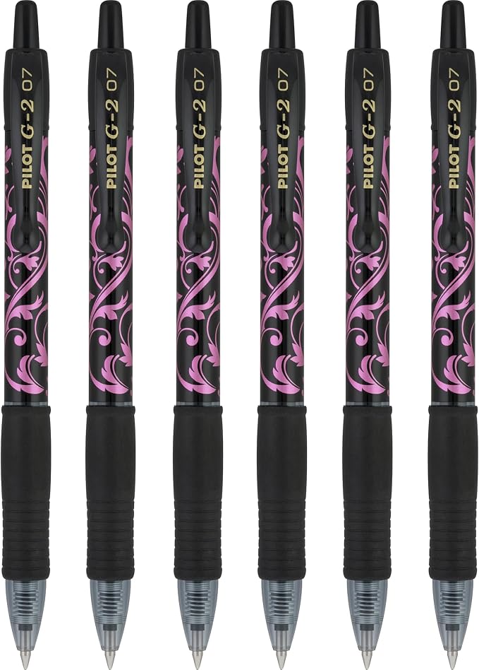 PILOT G2 Premium Gel Roller Pens, Fine Point 0.7 mm, Fashion Collection by PilotCorporationofAmerica