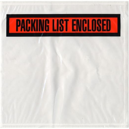 SALES4LESS - Packing List Envelopes, Adhesive Invoice Enclosed Pouches - Image 2