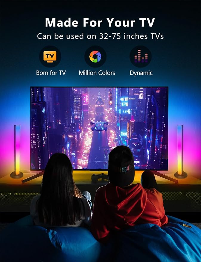 DAYBETTER Smart LED Light Bars, RGB Light Bar, 14 Inches TV Backlights - Image 4