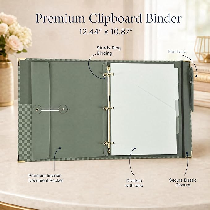 Aesthetic Clipboard Binder - Image 5