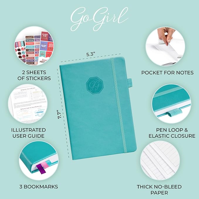 GoGirl Weekly Schedule Planner – Hourly Work & Life Planner - Image 2