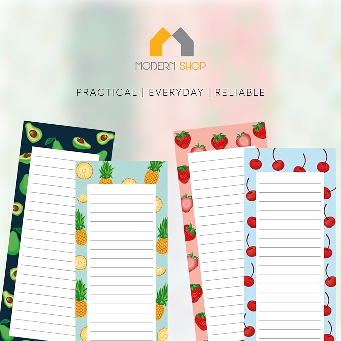 4 Large Magnetic Notepads – Big Notepads - Image 9