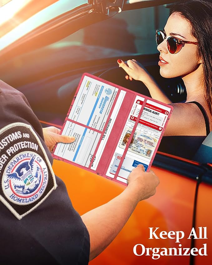 Slohif Car Registration and Insurance Holder - Image 5