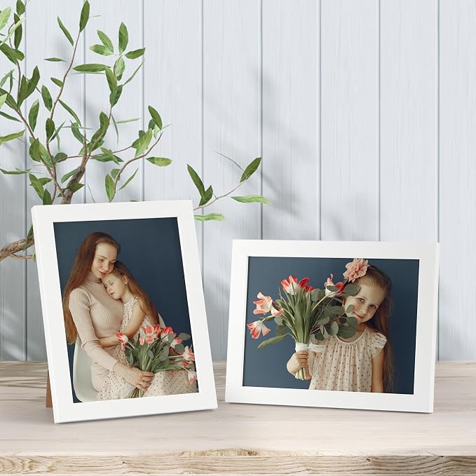 Giftgarden 6x8 Picture Frame White 6 x 8 Photo Frames Bulk - Image 3