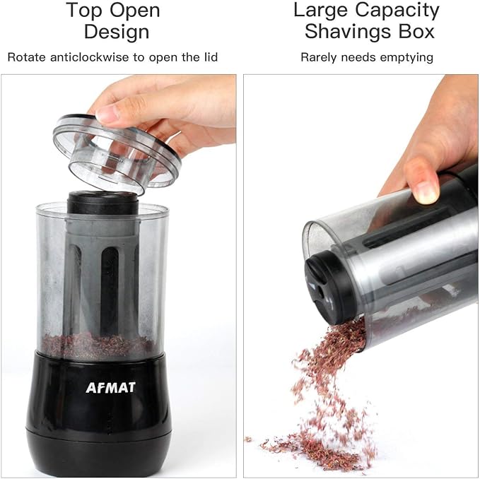 AFMAT Rechargeable Long Point Pencil Sharpener - Image 5