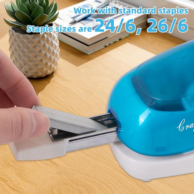 Electric Stapler, Including 2000 Staples and 1 Staple Remover, Suitable - Image 4
