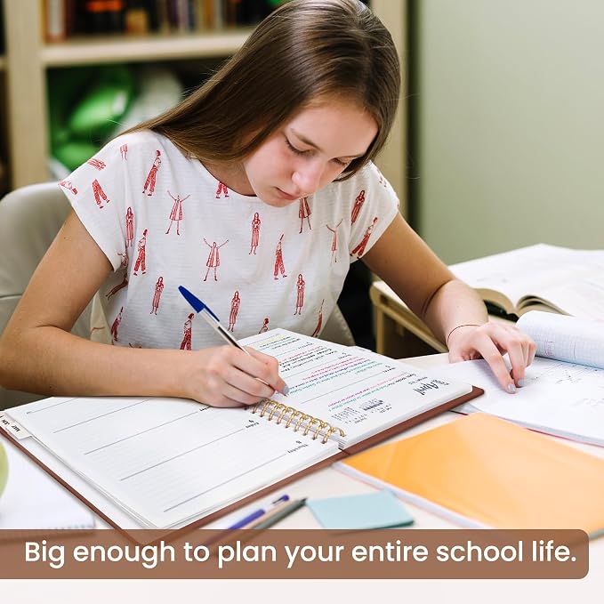 8.5" x 11" Academic Planner 2026-2027, Weekly & Monthly Calendar Planner Book - Image 6