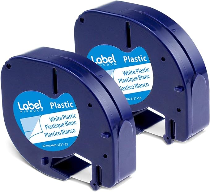 2 Pack Refills Compatible with Dymo Label Maker LT-100H LT-100T, Compatible by LabelKINGDOM