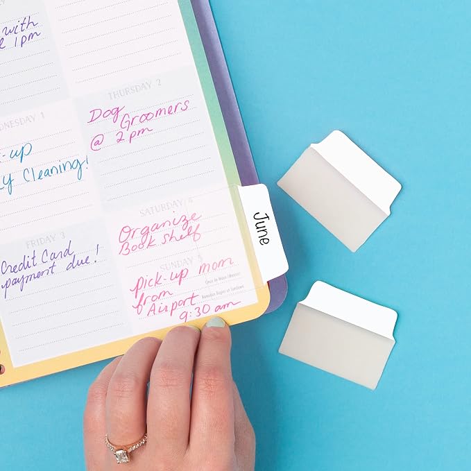 Avery Multiuse Ultra Tabs, 2-Side Writable, 24 Repositionable Tabs - Image 6